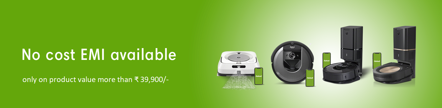 No Cost EMI on iRobot products