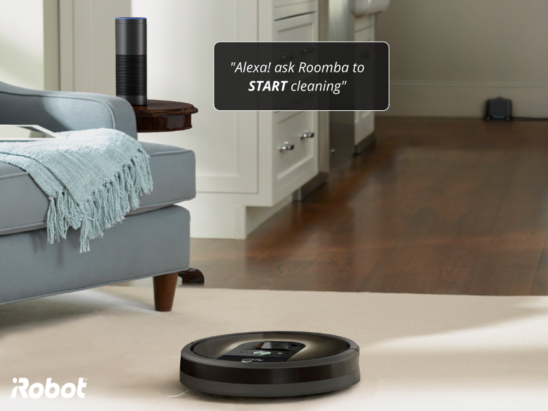 Amazon Alexa and IFTTT functionality is now active in iRobot WiFi enabled Roomba robots in India